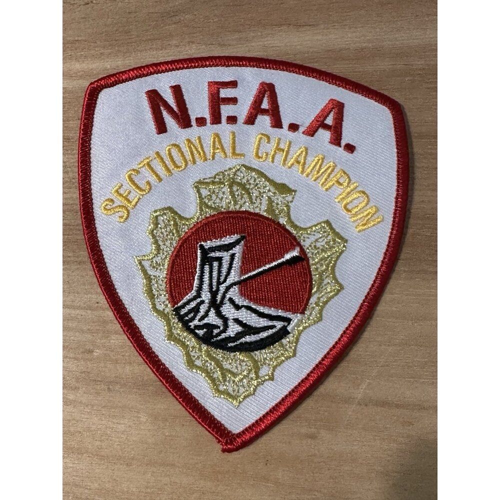 Vtg National Field Archery Association NFAA Patch Hat Jacket Sectional Champion